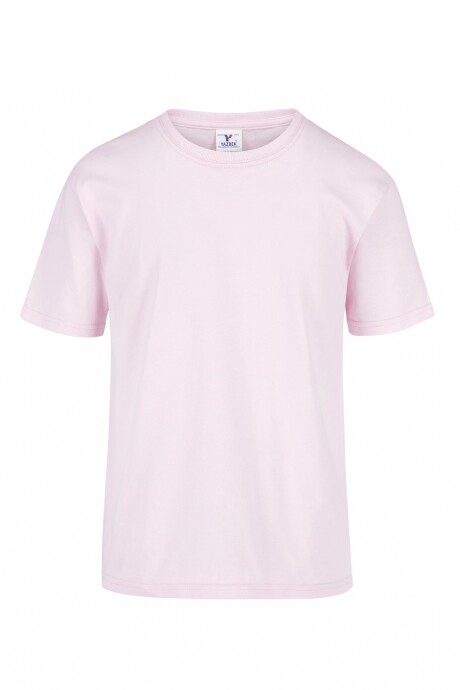 Camiseta a la base niño Rosa pastel