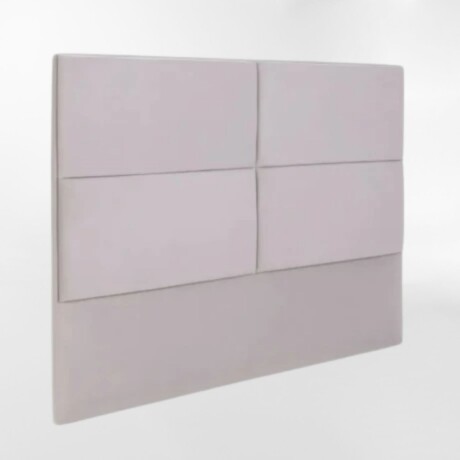 Respaldo de pared LOTUS GRIS - 2 PLAZAS