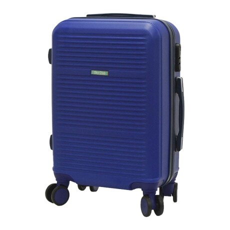 Set Viaje Valija Rígida Grande 4 Ruedas + Balanza Equipaje Azul
