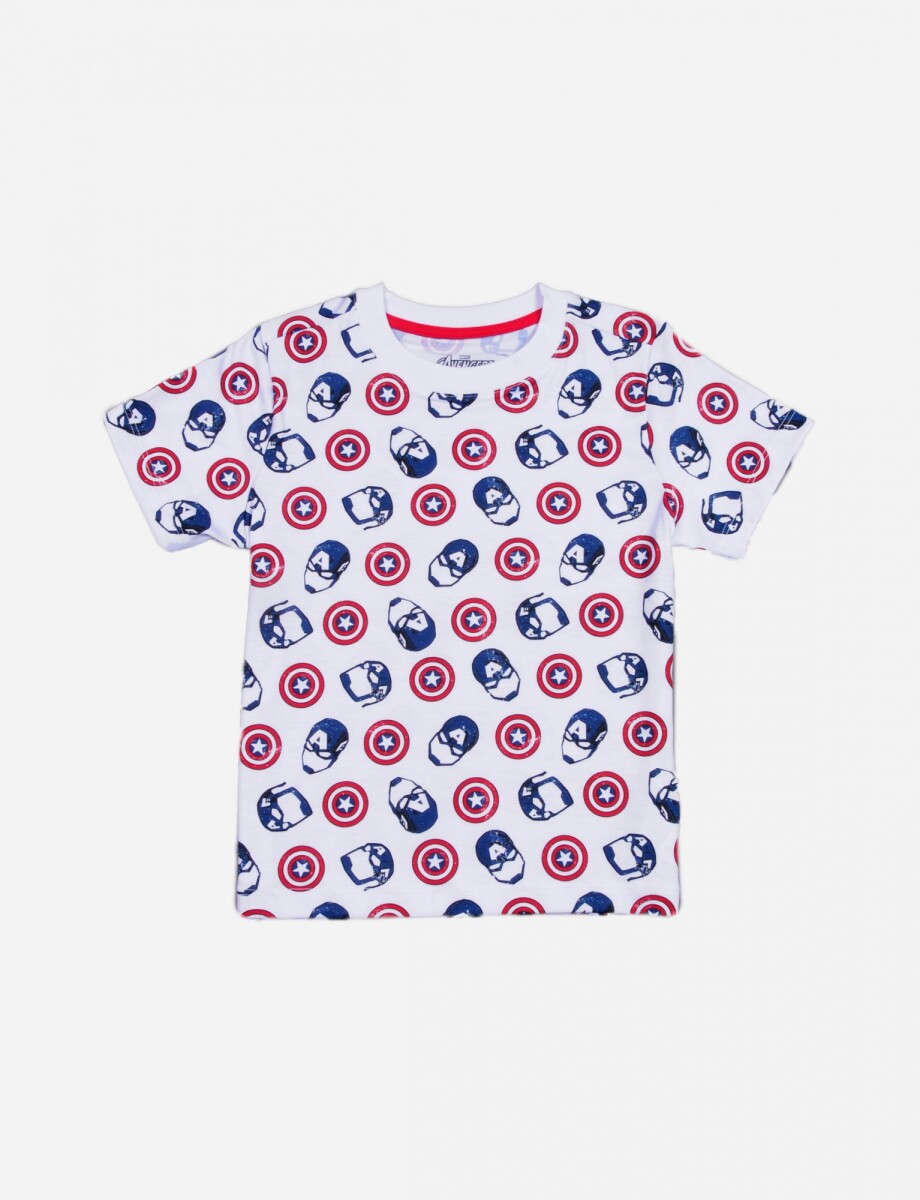 Camiseta niño Marvel - BLANCO 