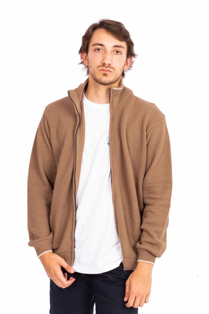 Campera Fullzip - Beige 