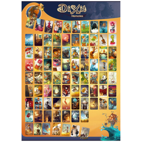 Expansión Juego de Mesa Libellud Dixit Base Dixit Memories +8 001