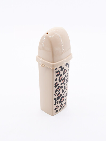 ESTUCHE ANIMAL PRINT BEIGE