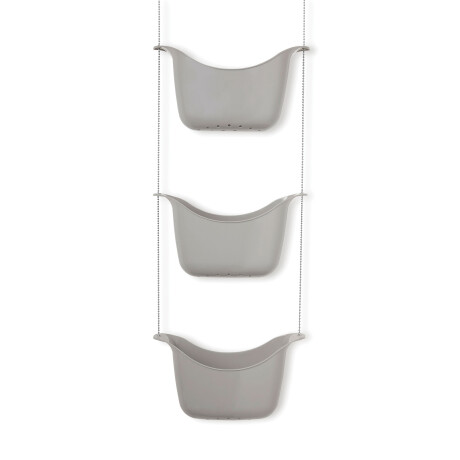 ORGANIZADOR DUCHA PLASTICO GRIS UMBRA