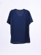 REMERA FITNESS AZUL OSCURO