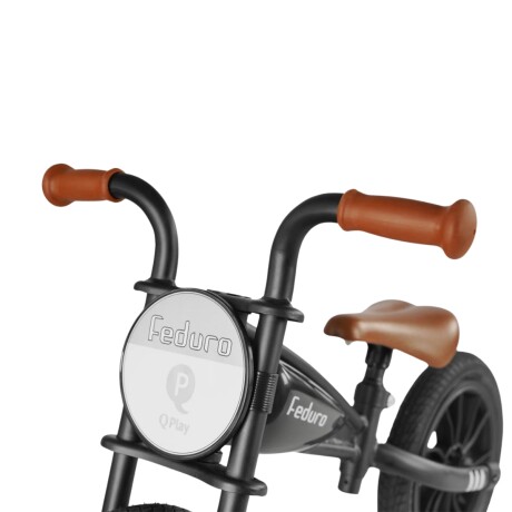 Bicicleta sin Pedales Qplay Feduro Air Super Deluxe NEGRO