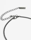 Collares Cortos Strass Collar Corto Let´s Party - Plateado Hematite