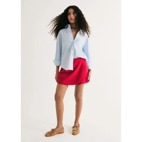 SHORTS SAIA FEM VERMELHO