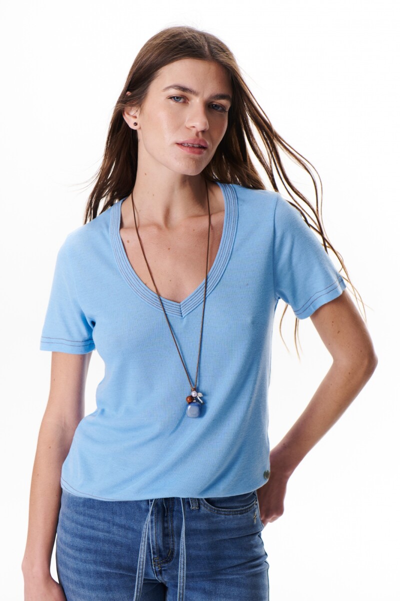 REMERA QUINTO AZUL