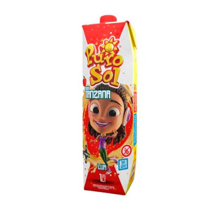 PURO SOL MANZANA FR. X 1000 ML. única