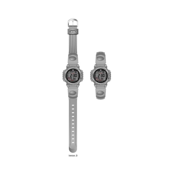 Reloj digital infantil gris