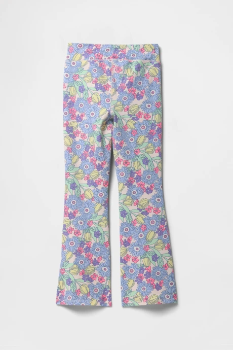 Calza Flare Niña Floral Print