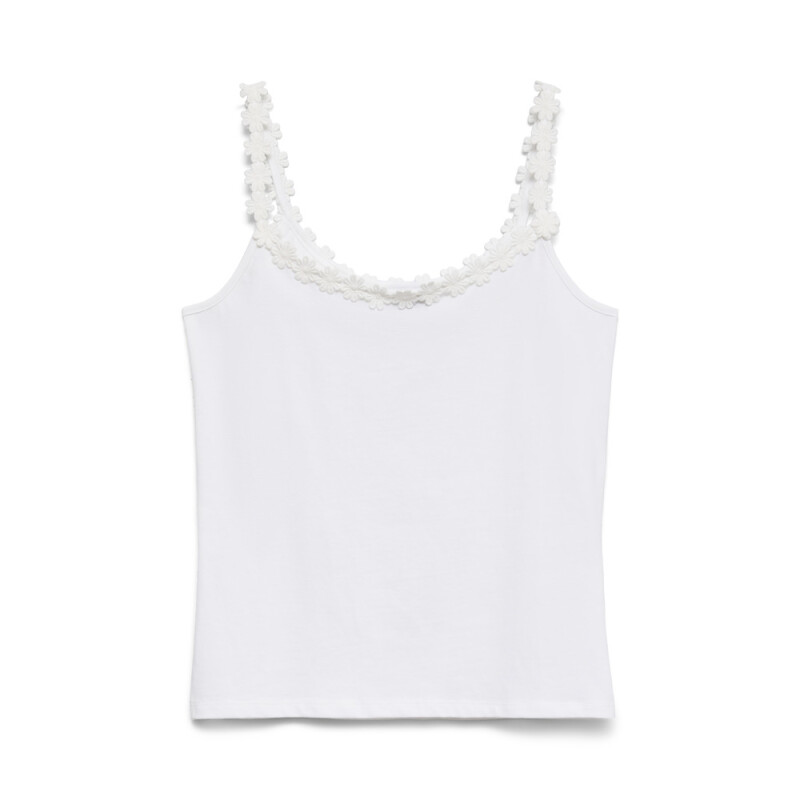 VMFLORA TANK TOP JRS BOX SNOW WHITE