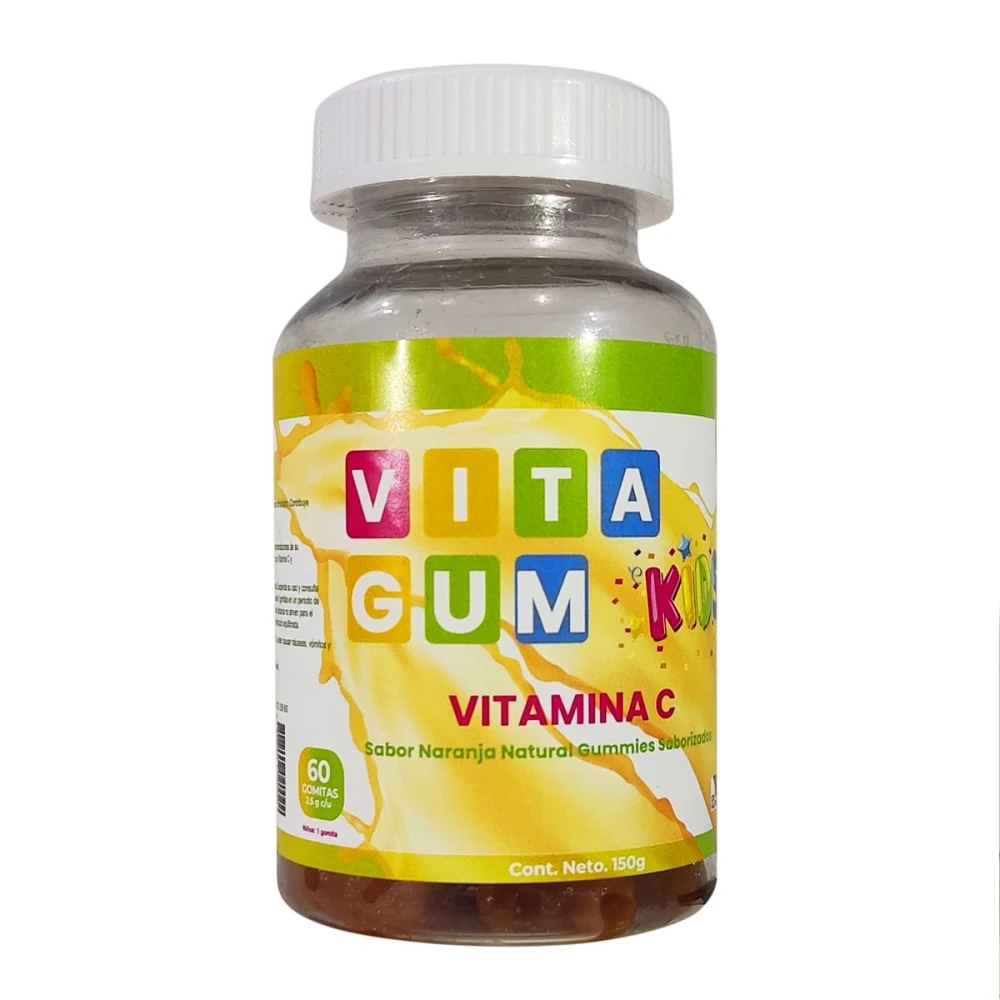 VITAGUM VIT.C KIDS GOMAS MAST.X 60 UNID