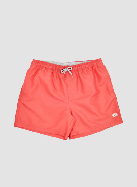 Short basic Hot coral