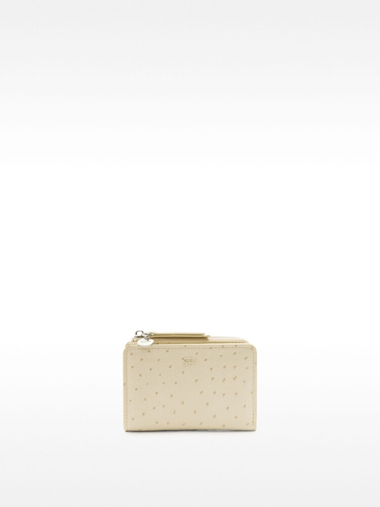 Cartera Con Grabado Animal crudo