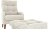 Combo Poltrona con Puf - Nantes Beige