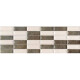 Ceramica Mosaico Gris 20X60Cm Pared