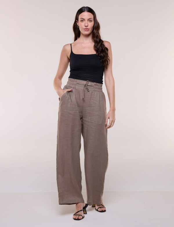 Top Crop Texturado Con Breteles Dobles NEGRO