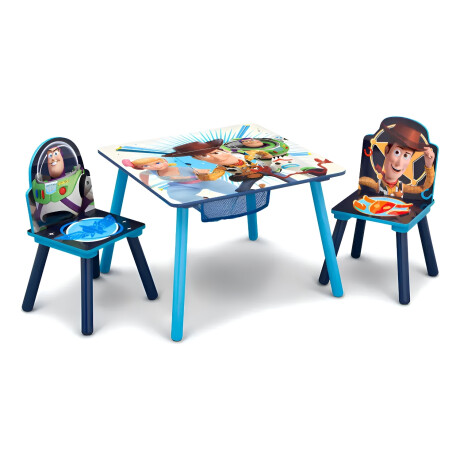 Juego de Mesa y Sillas Inf. Disney C/Almac. Toy Story Juego de Mesa y Sillas Inf. Disney C/Almac. Toy Story