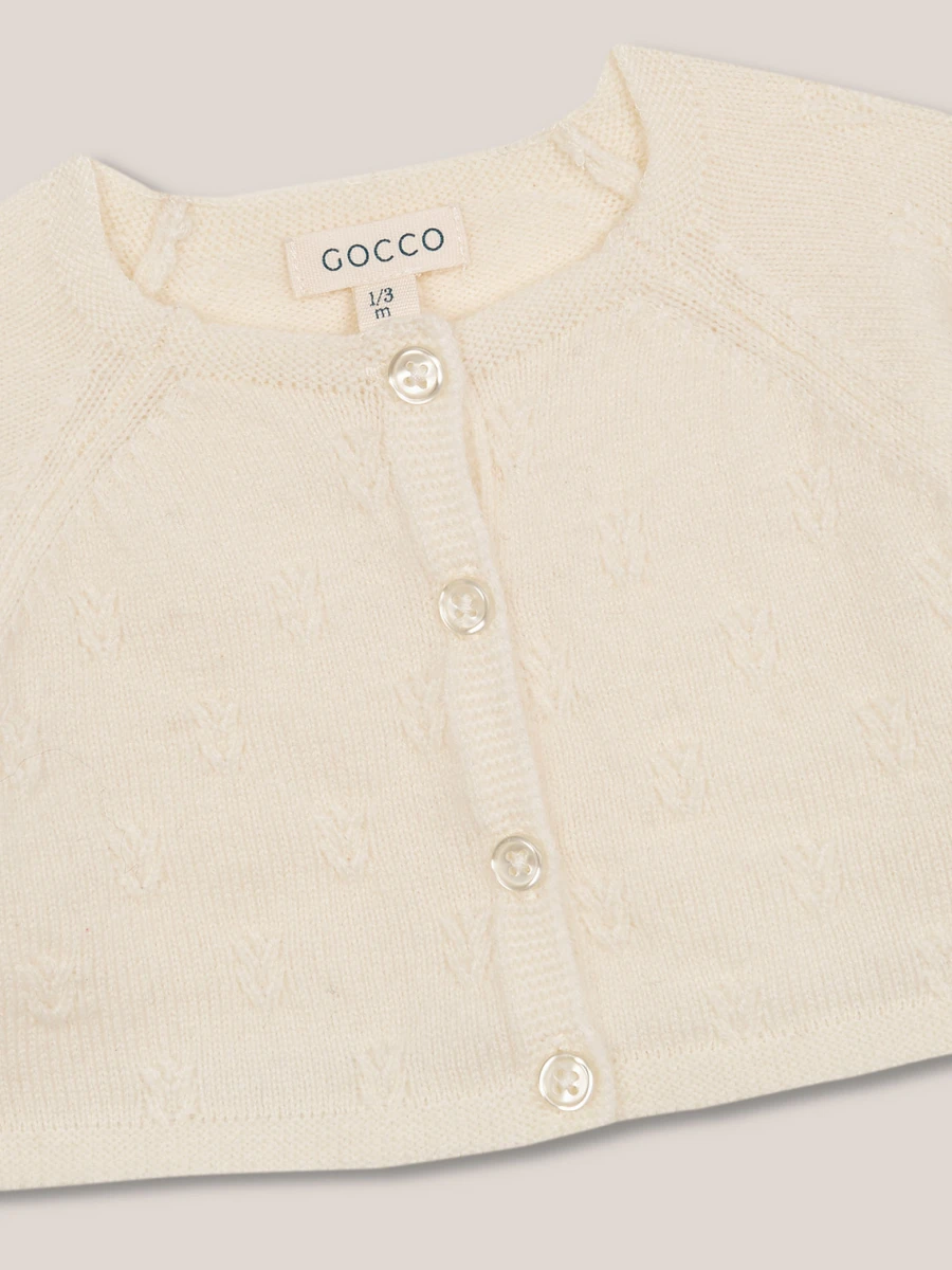 Chaqueta Punto Especial Crudo