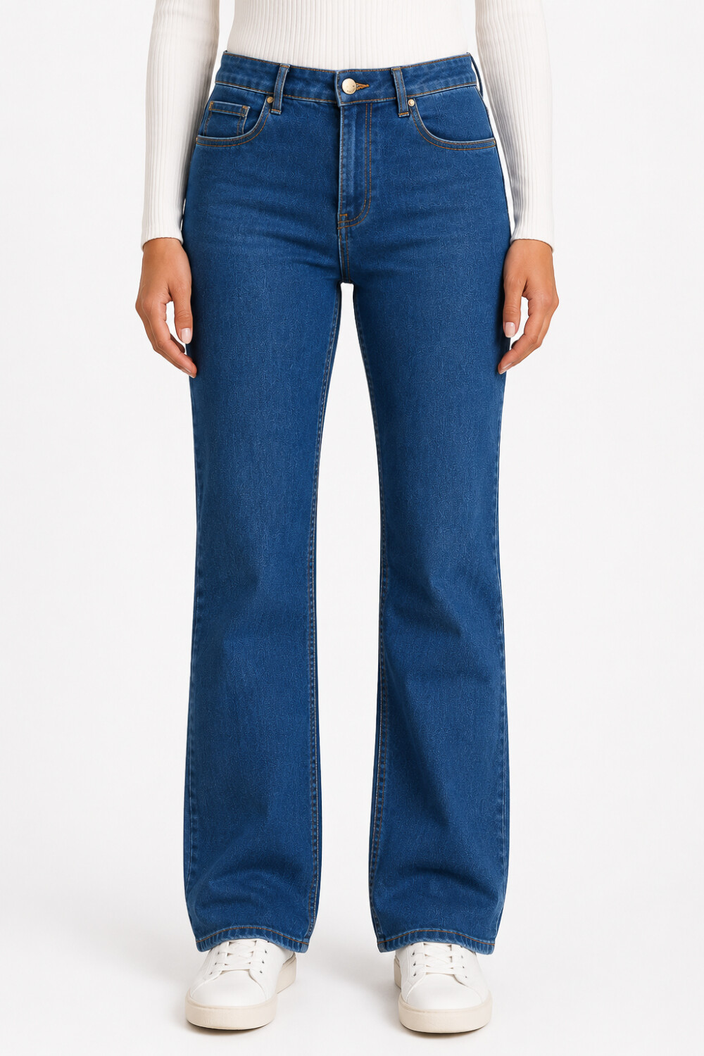 Pantalon Pyos Azul Medio