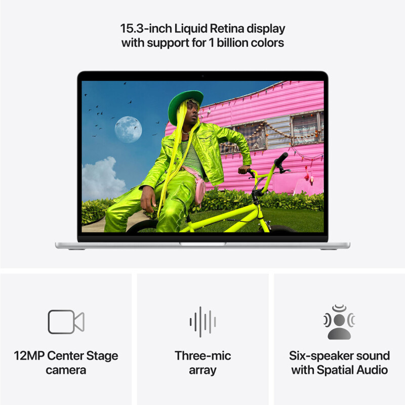 Notebook Apple Macbook Air MDV94LL M5 512GB 16GB 15" Silver Notebook Apple Macbook Air MDV94LL M5 512GB 16GB 15" Silver