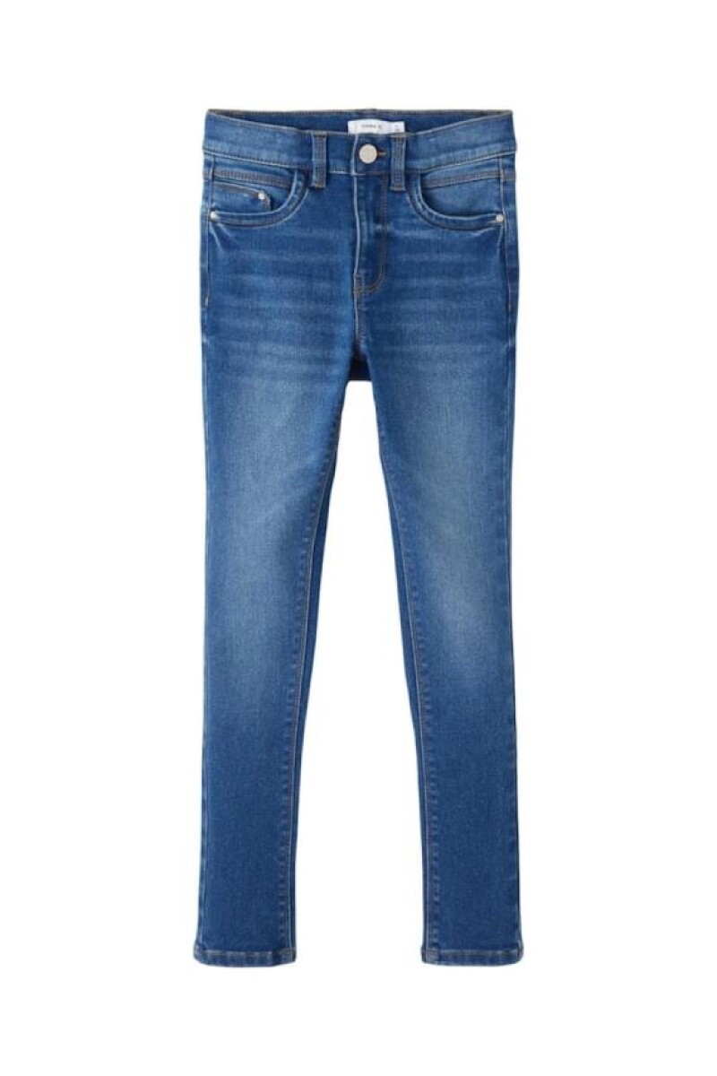 Jeans Skinny - Medium Blue Denim 