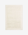 Alfombra Marely de lana blanco 160 x 230 cm
