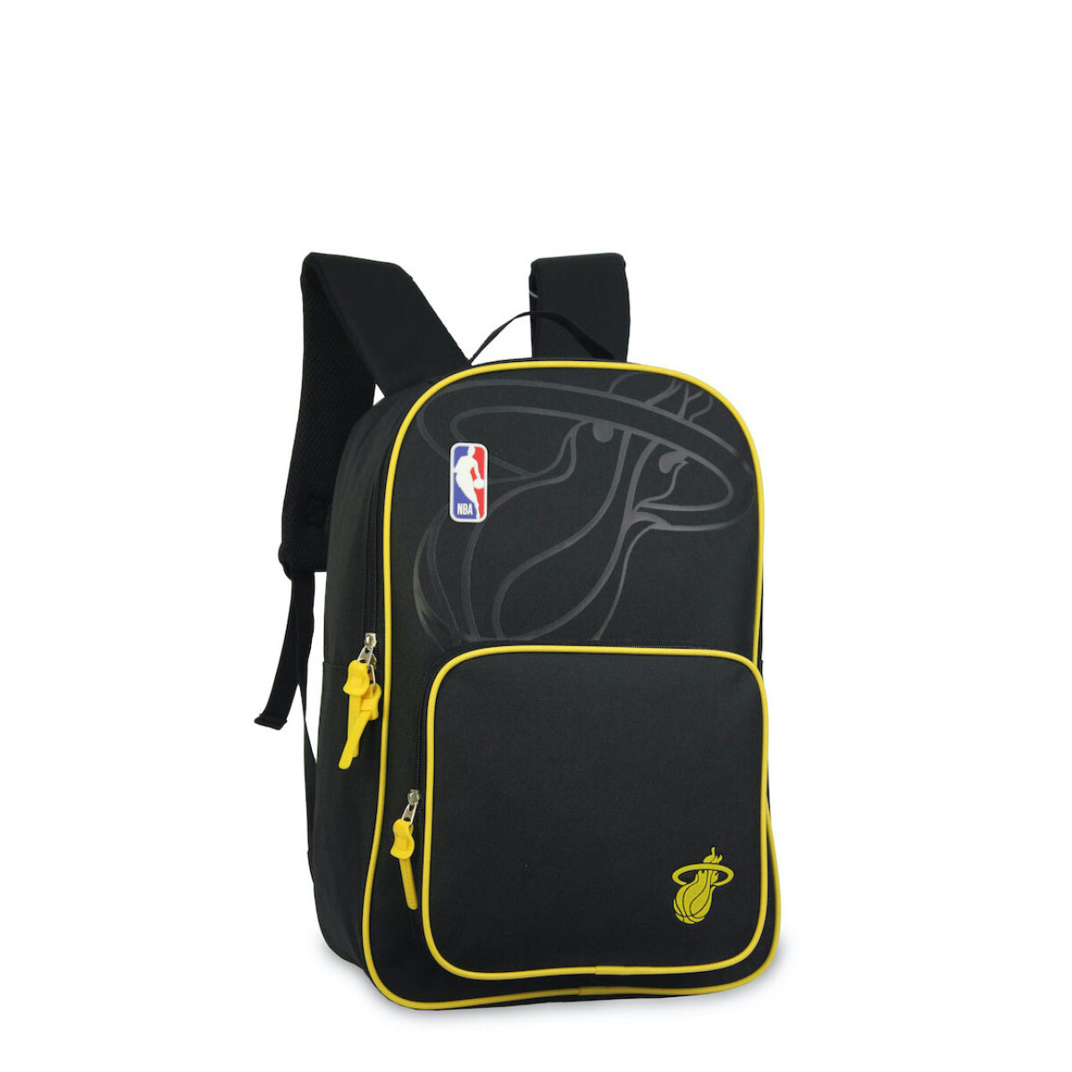 Mochila NBA Miami Heat - Negro - Amarillo 