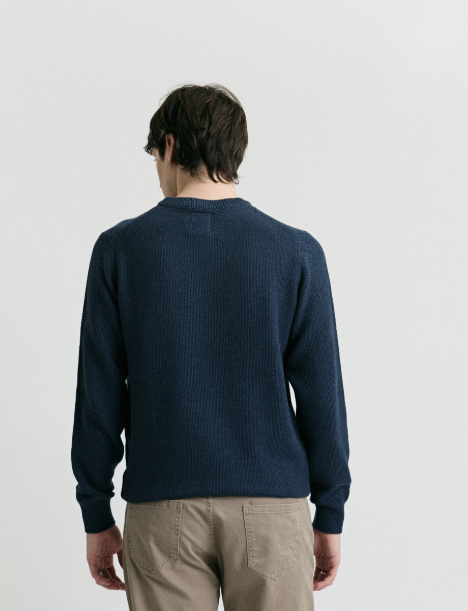470982 SWEATER HARRY Azul Piedra