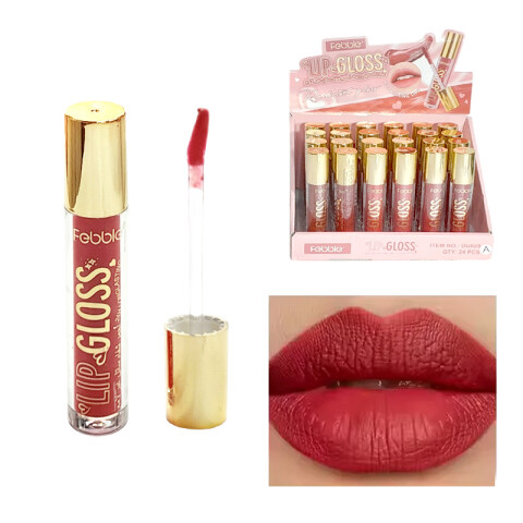 FEBBLE Brillo de labios 6 tonos Febble Brillo De Labios 6 Tonos