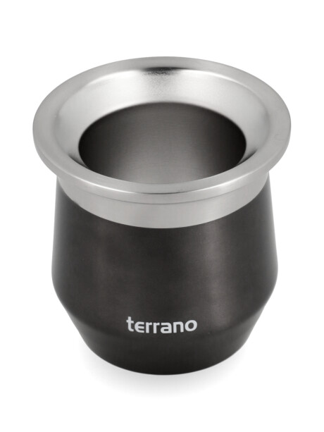 Mate Acero Flap Negro Metalizado