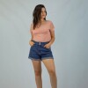 Remera Calada Slowly Beige