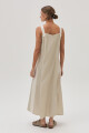 Vestido Alba Beige