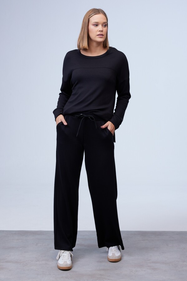 Jogger Modal Wide NEGRO