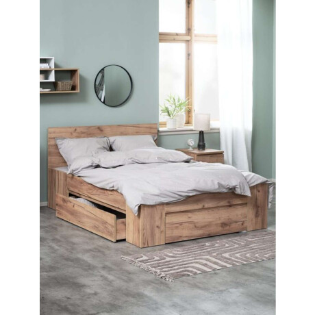 Estructura Cama Limfjorden 140X190 3 Cajones Blanco