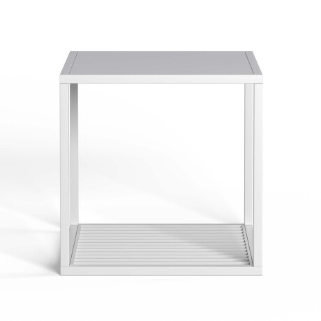 MESA LATERAL METAL BLANCO OLIVIA