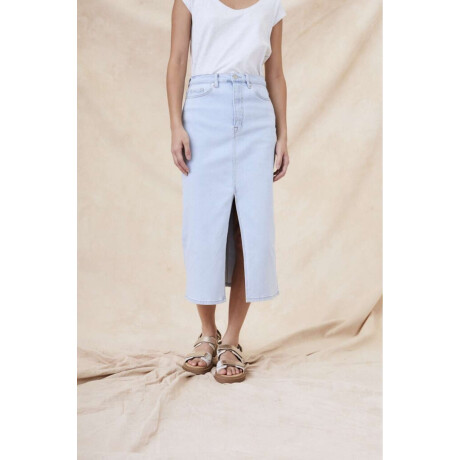 Falda Midi Jean