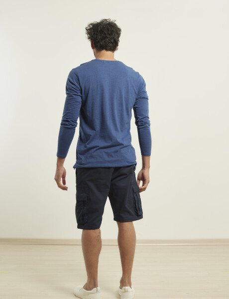 520719 T-SHIRT HARRY Azul Piedra
