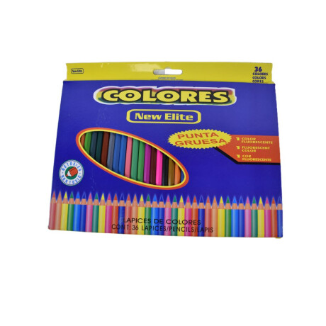 Lápices De Colores X 36 Unidades 17.5 Cm Lápices De Colores X 36 Unidades 17.5 Cm