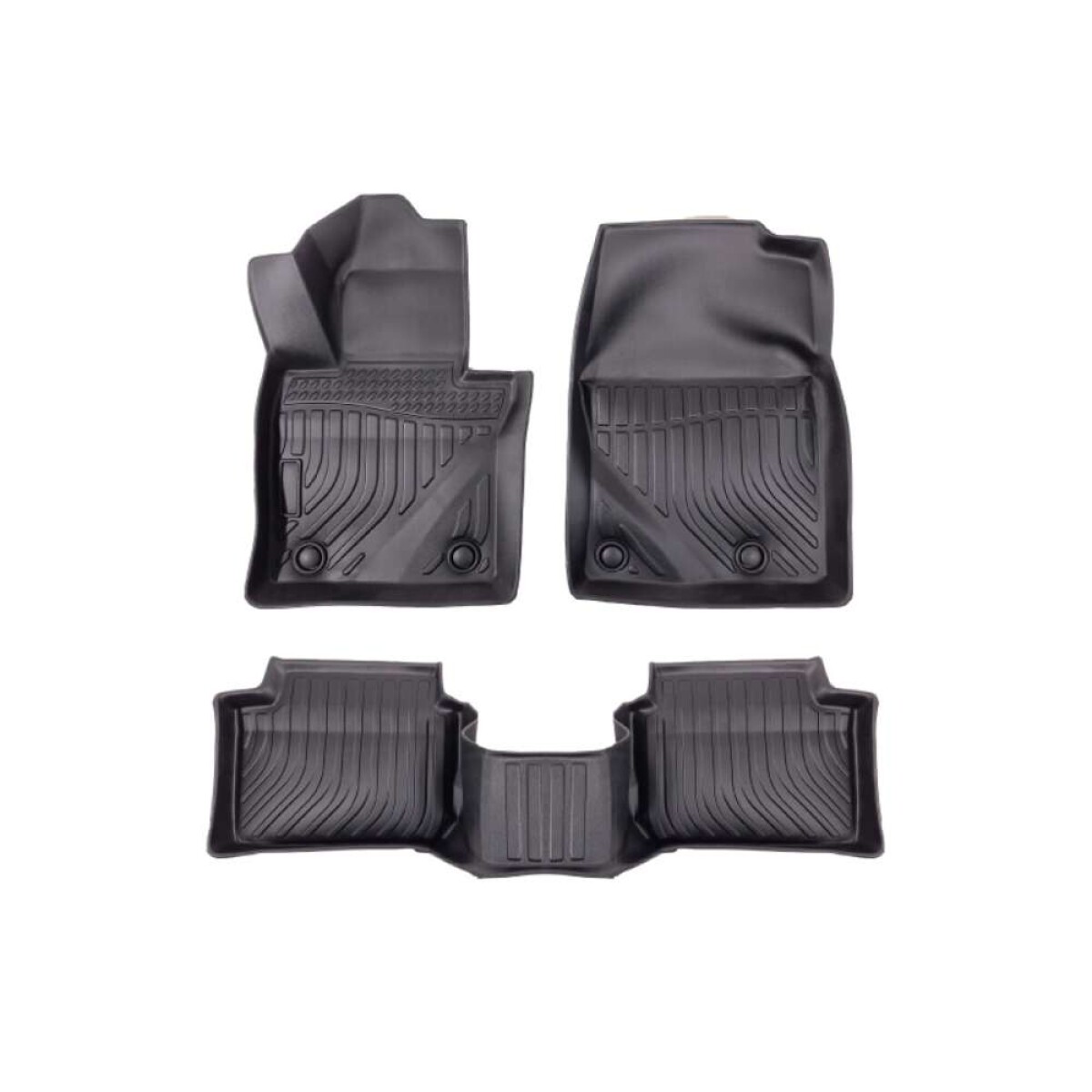 Bandejas De Piso Mazda Cx-30 - Set De Tres Piezas 