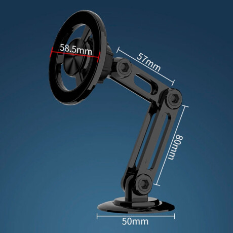 ACCESORIO INTERIOR - SOPORTE TELEFONO CELULAR MAGNETICO ARTICULADO - ACCESORIO INTERIOR - SOPORTE TELEFONO CELULAR MAGNETICO ARTICULADO -