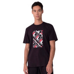 Fila remera masculina outline logos - negro Negro