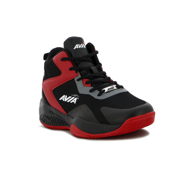 Avia Zapatillas Acordonadas De Basket Para Hombre Cuz Black/ Red Negro-rojo