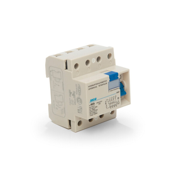 Llave diferencial din 4P 40A 30mA SK2550