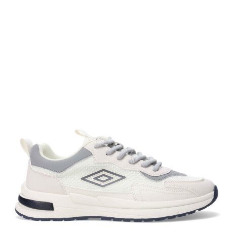 Championes de Hombre Umbro Blanco - Gris