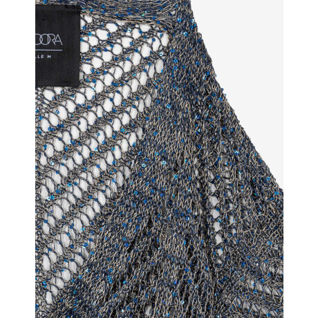 Kimono De Noche Tejido Negro