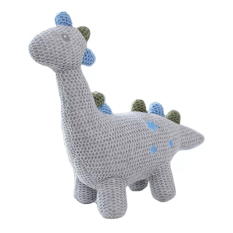 Peluche Tejido Dinosaurio Bebé Peluche Tejido Dinosaurio Bebé