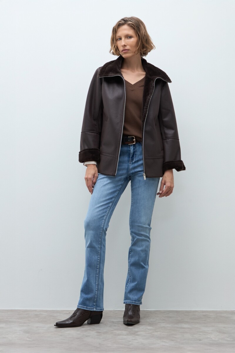 Jean recto Lily - jean medio 